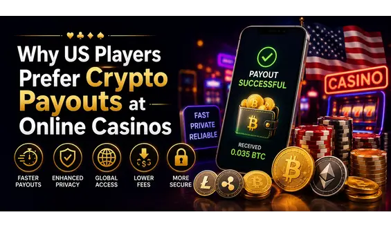 Why US Players Prefer Crypto Payouts At Online Casinos