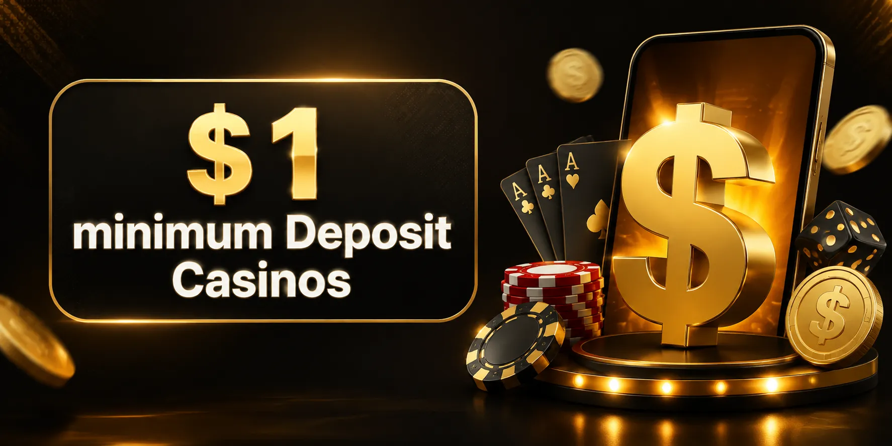 $1 minimum Deposit Casinos