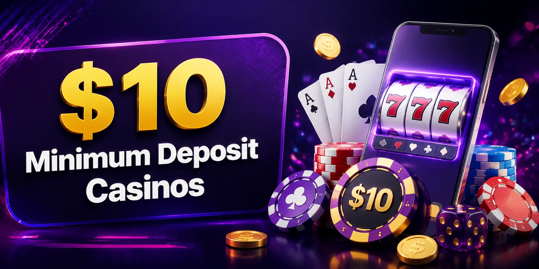 $10 Minimum Deposit Casinos