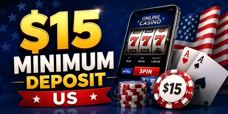 $15 Minimum Deposit