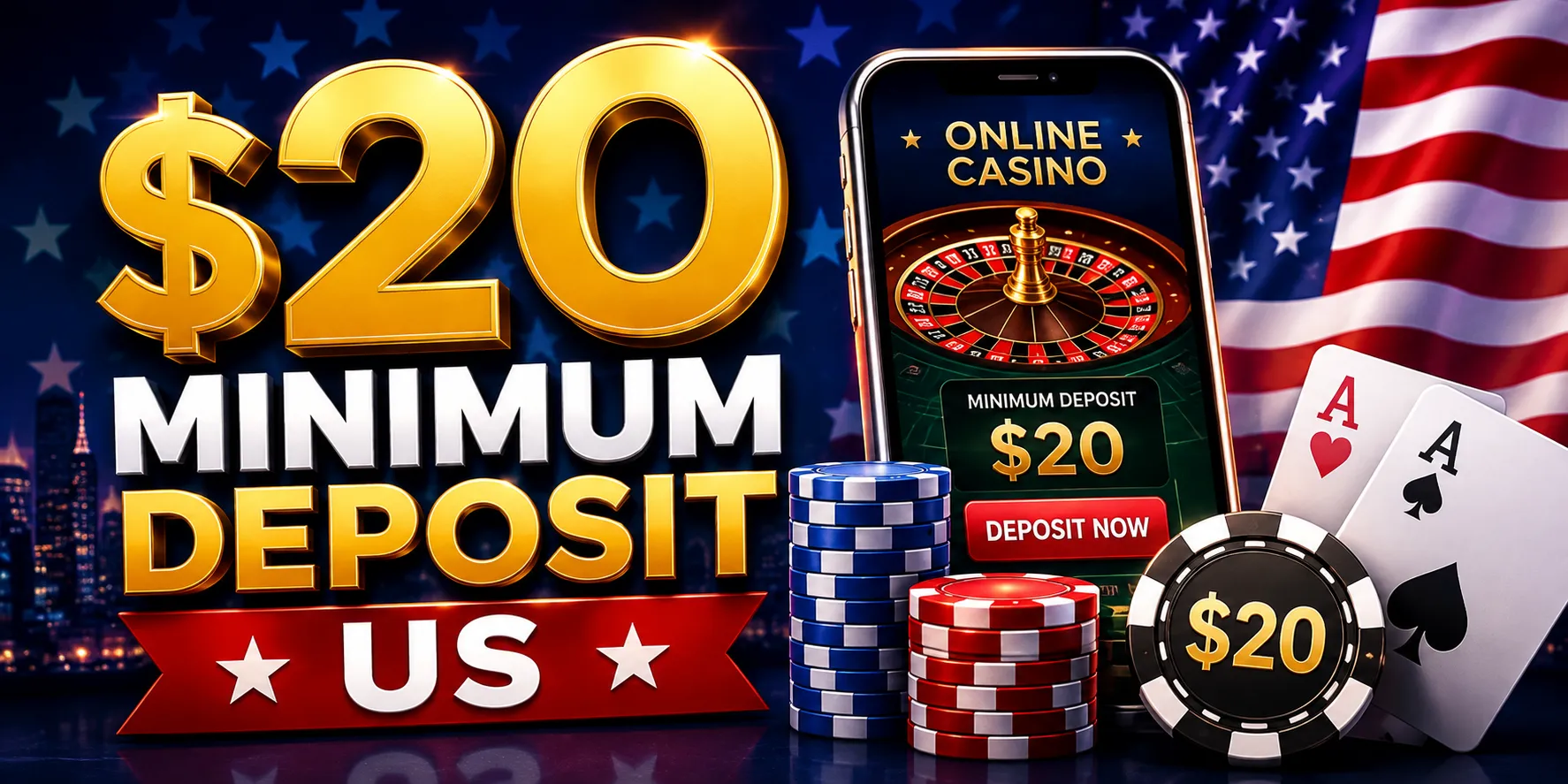 $20 Minimum Deposit US