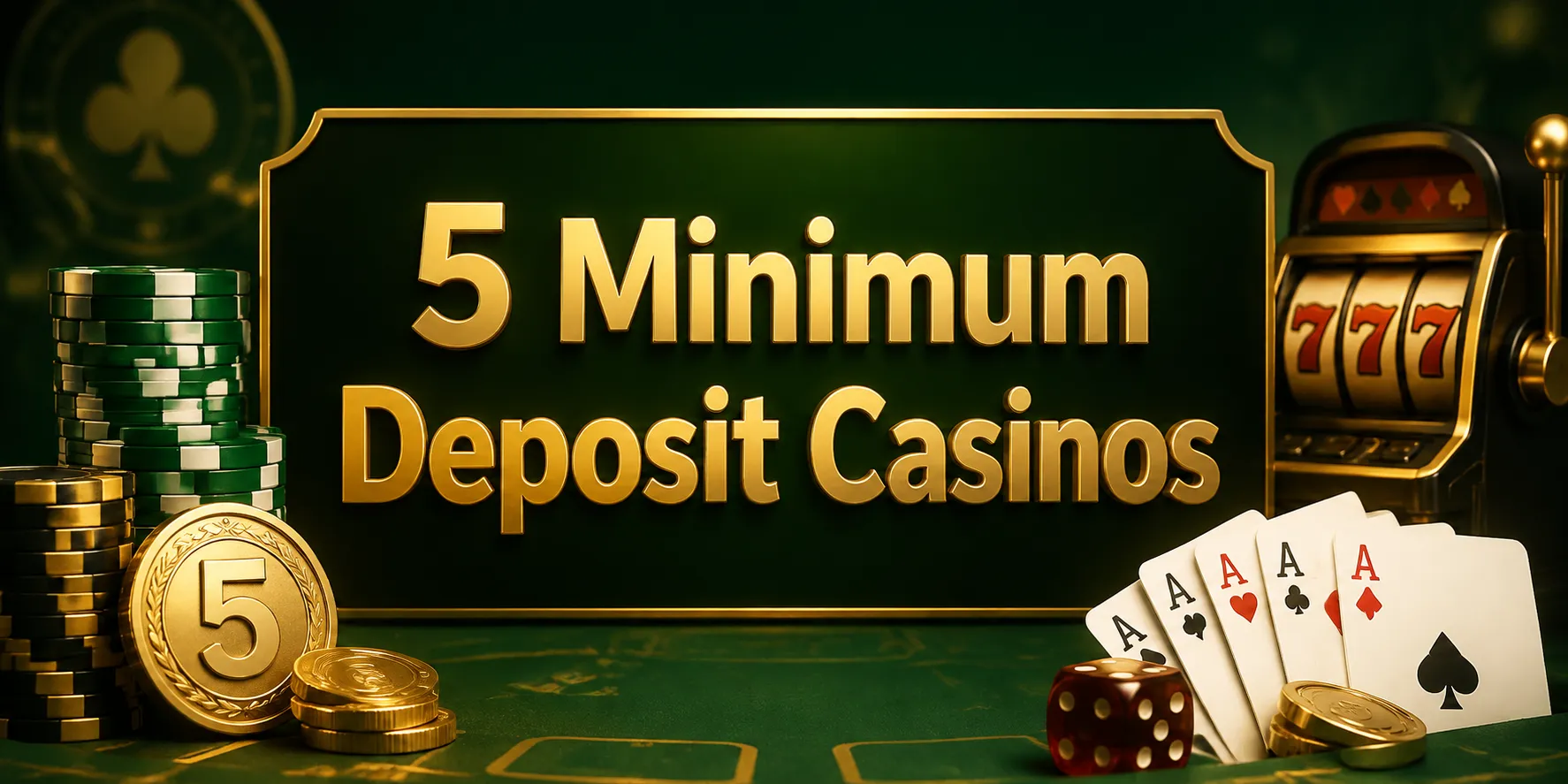 $5 Minimum Deposit Casinos