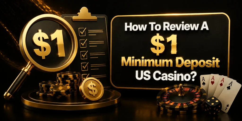 How To Review A $1 Minimum Deposit US Casino
