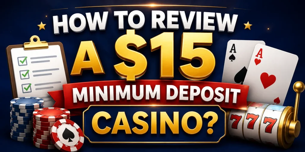How To Review A $15 Minimum Deposit Casino