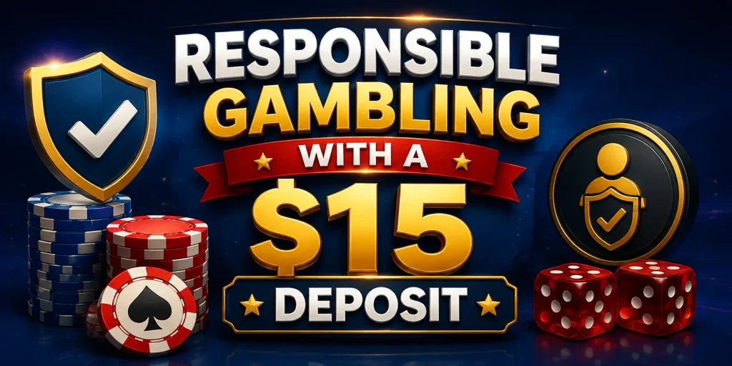 Responsible Gambling With A $15 Deposit