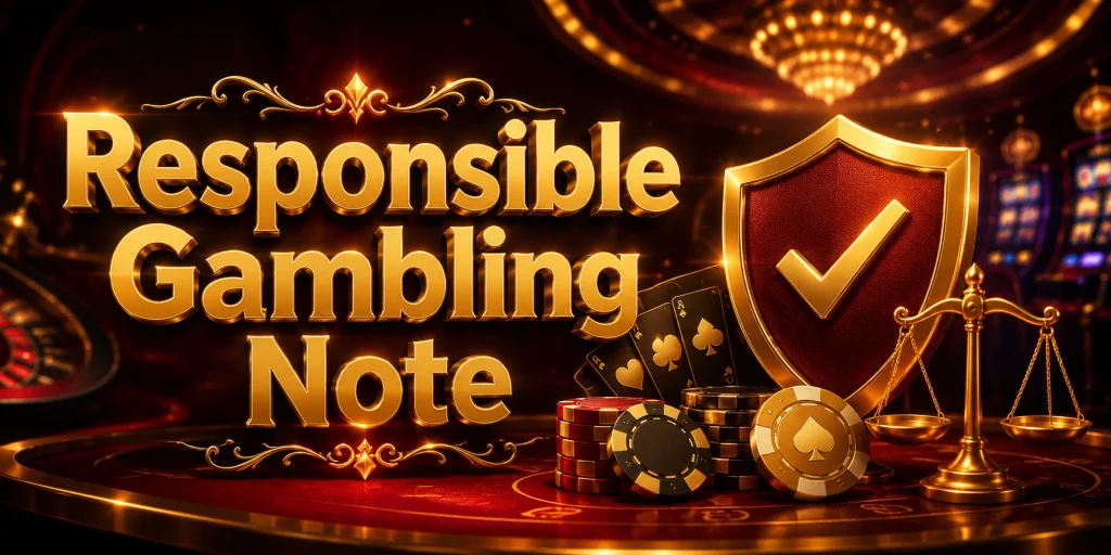 Responsible Gambling Note